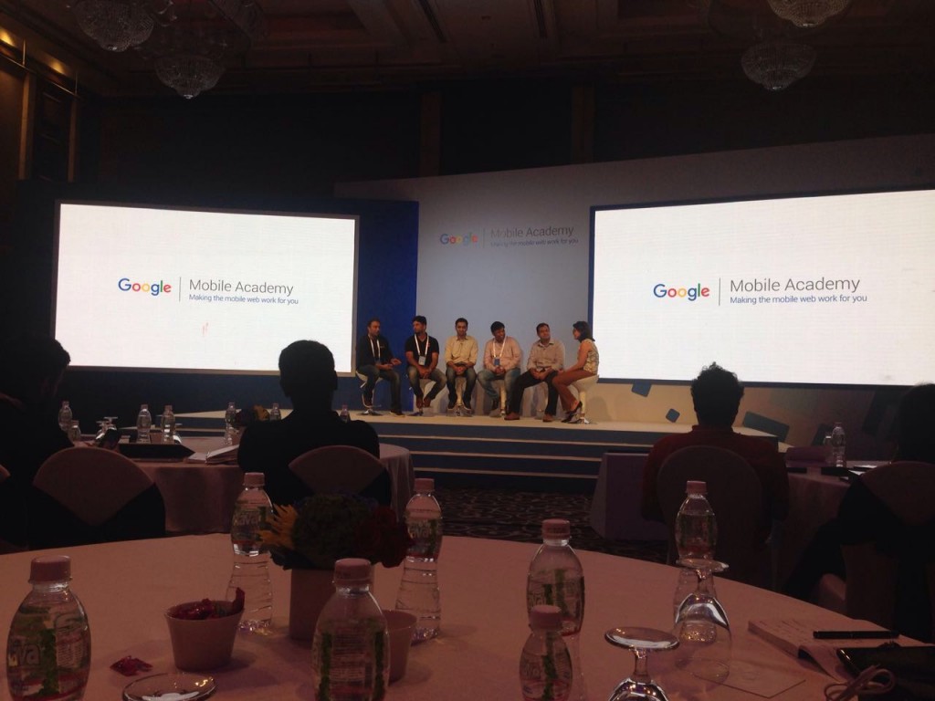 Speaker at Google Mobile Web Academy Conference